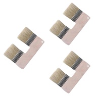 Double Paint Brush3In DoubleHead Painting BrushBristle Art Flat Texture BrushArt Wall Painting Doubl