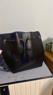 chocol raffine黑色水桶袋