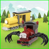 B4 Horror Games Choo-Choo Charles Building Blocks Gift For Kids Home Decor Collections Ornament Acti