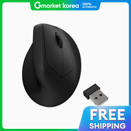 Keychron | เมาส์ออฟฟิศไร้สาย Keychron M5 – ดีไซน์แนวตั้ง น้ำหนักเบาพิเศษ สีดำ รองรับความละเอียด 8K D