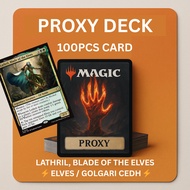 MTG Proxy Deck: Lathril, Blade of the Elves ⚡ Elves / Golgari cEDH ⚡