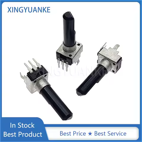 5PCS RV09 Type R0902N Vertical Single Potentiometer B5K B10K B20K B50K B100K B500K B103 B203 B503 B1