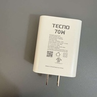 for TECNO 70W Charger 6A Type C Cable Compatible with Tecno Pova 7 Ultra/Camon 40 Premier 5G Also Su
