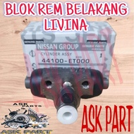 Nissan GRAND LIVINA JUKE XGEAR WHEEL CYLINDER BRAKE FLUID MASTER BLOCK