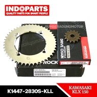GEARSET GIRSET GEAR SET KAWASAKI KLX 150L TAHUN 2014 INDOPARTS