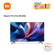 Xiaomi TV A Pro 55 2026 - 3 years local warranty (Brought to you by Global Cybermind)