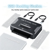 M2 NVME NGFF to USB 3.1 10Gbps Direct Plug 2.5 inch SATA HDD Adapter for 2230 2242 2280 22110 M.2 SS