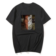 Dexter Morgan Funny Cat Printed T-shirtfor Men Women Dexter Fan Gift Clothes Casual Humor Cotton Sho
