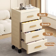 KAKA L48CM 3-7 Layers Drawer Storage Cabinet Plastic Drawer Cabinet Bedside Drawer Organizer Wardrob