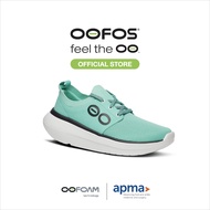 OOFOS Womens OOmy Stride Emerald รองเท้าเพื่อการฟื้นฟู