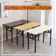 Meja Jamuan/Banquet Table(150cmx60cm)/my-com/Foldable Table/Meja Pejabat/Office Furniture/Meja Lipat