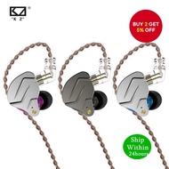 KZ ZSN PRO Earphones Wired In-Ear Headsets 1DD 1BA Hybrid Metal HiFi Sport Noise Cancelling Headphon