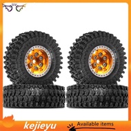 [kejie] Beadlock Wheels and Tires for 1/24 Rc Crawler Car Scx24 Fms Beadlock Wheel Tire RC Upgrade P