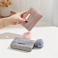 Mini Modern Wallet With Zipper Closure And ID Card Slot Causal Design Coin Purse(11.94cmx 8.89cm)