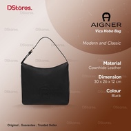 Aigner Vica Hobo Bag - Black