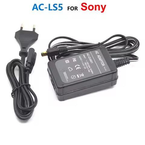 AC-LS5 ACLS5 AC Power Adapter Supply For Sony Camera DSC-P200 DSC-P150 DSC-P10 DSC-P73 DSC-T700 DSC-