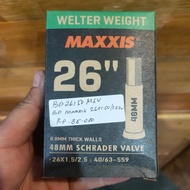 Inner Tire 26x 1.50/2.5 Maxxis Av Schrader 48Mm