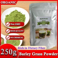 Barley Grass Powder 100% Pure &amp; Organic Organic Barley Grass Powder Pure Organic Barley for Women and Men 250g for moistening intestines, burning fat, purifying liver, lowering cholesterol