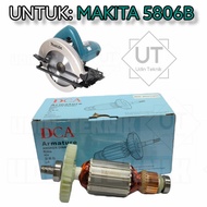 ARMATURE ANGKER MESIN CIRCULAR SAW 7" MAKITA 5806B / ROTOR 5806 B