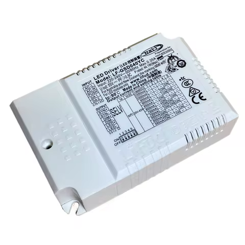 DALI-2 DT6 5-in-1 Dimming LED Driver Dimmable 0-10V PWM pushDIM Rx One Transformer ALL Dimming Optio