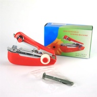 Red Mini Sewing Machines Needlework Cordless Hand Held Clothes Useful Portable Sewing Machines Handwork Tools Accessories