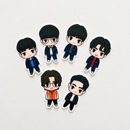 WEAK HERO STICKER GLITTER STICKER/