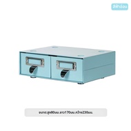 กล่องจัดระเบียบสำนักงาน Dulton Desktop Organizer Metal Painted Rectangle Shape Stackable Cosmetic St