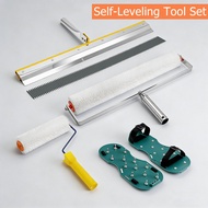Cement Self-Leveling Tool Set Epoxy Cement Self-Leveling Tool Kit Cement Floor Defoaming Tool Set
