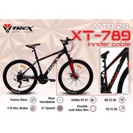 Sepeda Gunung MTB 26 TREX XT 789 21 Speed Inner Cable