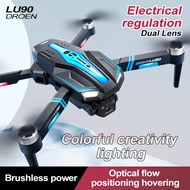 LU90 UAV เครื่องบินควบคุมระยะไกลหลีกเลี่ยงสิ่งกีดขวาง ถ่ายภาพทางอากาศแบบ HD โดรนควอดคอปเตอร์ เครื่อง