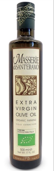 MASSERIE di SANT'ERAMO - 有機特純橄欖油（冷壓提煉）500毫升