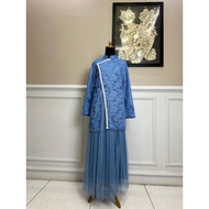 Zahra's Latest Gamis Set 3 in 1 Size Jumbo Size L XL XXL 3XL 4XL