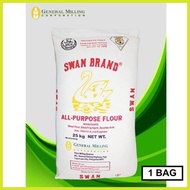 ❍ ✥ ◿ Swan All Purpose flour 25 KG. 1 BAG /SACK