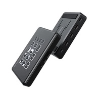 1080P Dual HDMI Video Mixer Switcher 2 in 1 2 Out สําหรับกล้อง Live Streaming Video Capture Recordin