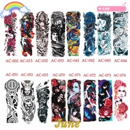 JUNE1 45.5cm x 16cm Body Art 16 Kinds of Style Waterproof Hallowen Body Leg Decal