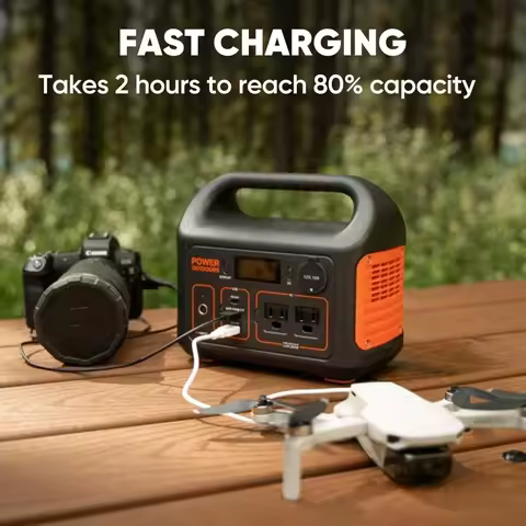 Jackery Portable Power Station Explorer 300, 293Wh Backup Battery, Solar Generator (Solar Panel Not 