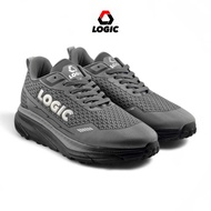 LOGIC - Unisex Men's Running Shoes Grey | Klassy Black Grey