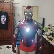 iron man mk85 1 to 1 figure display and mk85 suit wearable