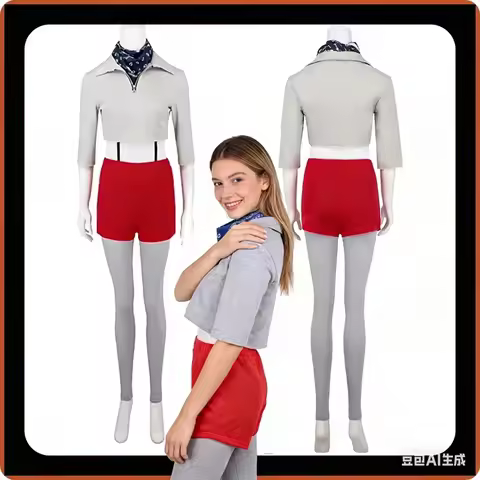 TYV55Halloween Carnival Disguise Suit Eleven 11 Cosplay Costume Women Girls Stranger Stage WearL]]L2