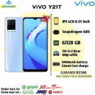 Vivo Y21T 6/128 GB New Original Garansi Resmi Y21T ram 8/128