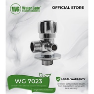 1/2M &3/8F x 1/2M x 3/8M Multi Connection Solid Brass Angle Valve | Water Gate WG 7023