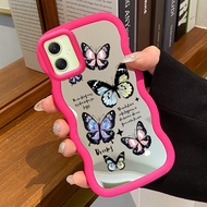 Case For Samsung A05 M05 F05 A05s Case Soft Butterfly Macaron Softcase Soft Silicone Case Mirror Cas