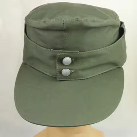 OUTDOOR GERMAN EM SUMMER PANZER M43 CAP FIELD COTTON HAT BERGMUTZE