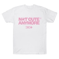 T-Shirt Album ILLIT Not Cute Anymore, T-Shirt Band Wanita ILLIT, Fesyen Korea, T-Shirt Lengan Pendek