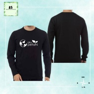 I'm a farmer's long-sleeved shirt, farmer's shirt