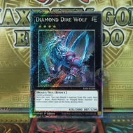 Diamond Dire Wolf – RA04-EN200 – Platinum Secret Rare [Yugioh Card]