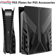 HEYSTOP PS5 Plates for PS5 Accessories, Hard Shockproof Cover PS5 Skins Shell Panels for PS5 Console, Anti-Scratch Dustproof