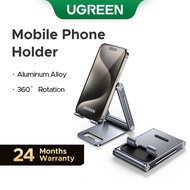UGREEN Phone Stand Aluminum Cell Phone Adjustable Desk Phone Holder for iPhone 14 XR Tablet Support 