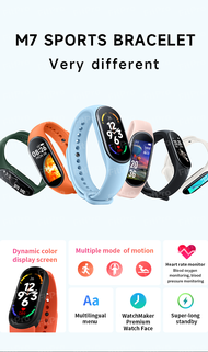 M7 Smart watch Women Men's Blood Pressure Monitor Sports Smart Bracelet Watch Fitness Smart band Bluetooth 5.0