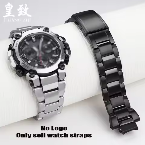 For Casio G-SHOCK Series MTG-B3000 Modified Solid Stainless Steel Watch strap Quick Release Steel Co